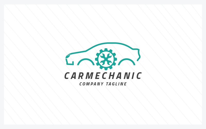 Szablony logo mechanika samochodowego Pro