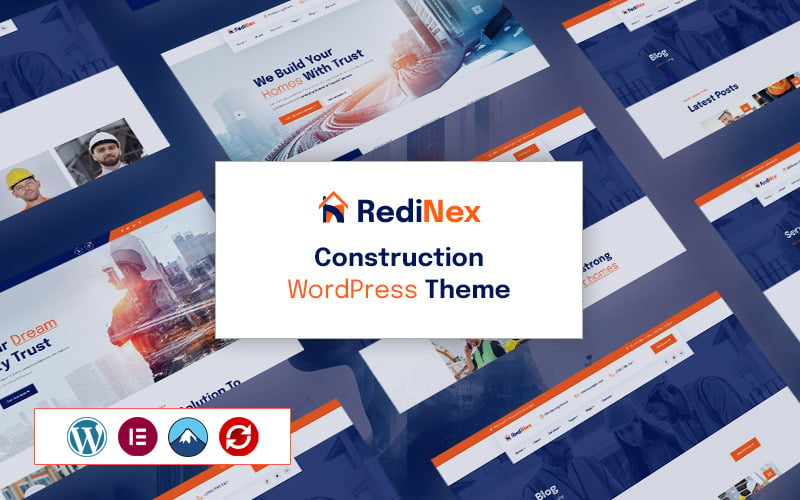 RediNex - Construction WordPress Theme