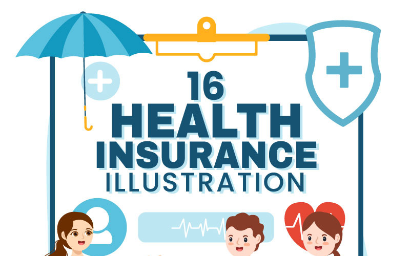 16 Sağlık Sigortası İllüstrasyonu
