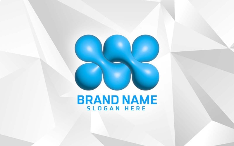 Дизайн логотипу бренду 3D Inflate Creative Software