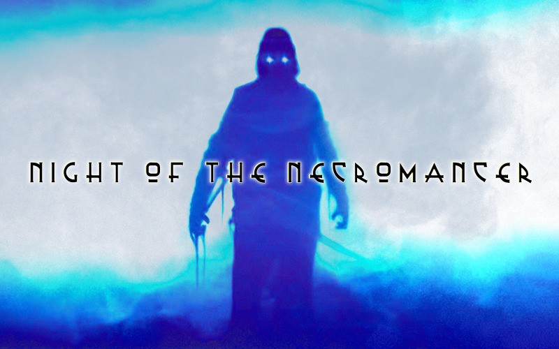 Nacht van de Necromancer - Filmische donkere spanning Fantasie-horror