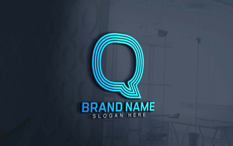Création de logo Web et application Q