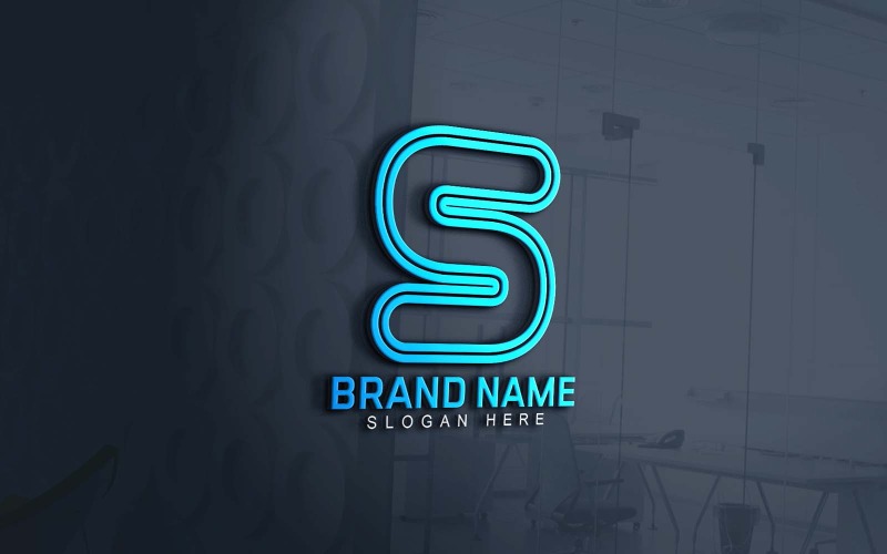 Design de logotipo da Web e do aplicativo S