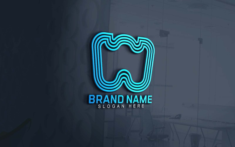 网页和应用程序W品牌标志设计