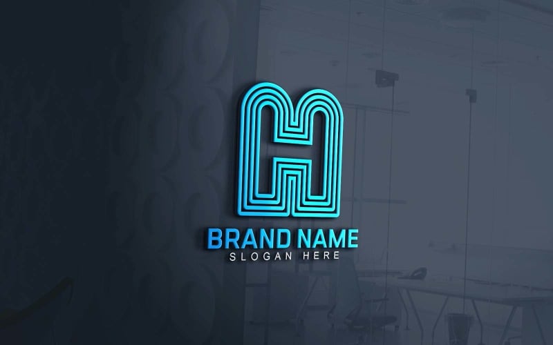 Web Ve Uygulama H Logo Tasarımı