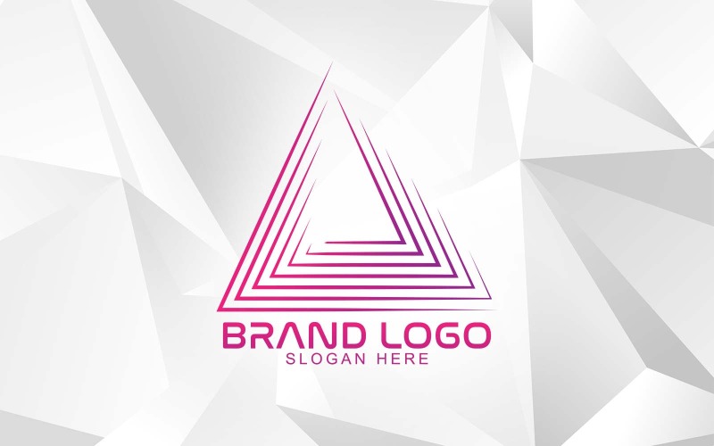 Creatief merklogo-ontwerp - driehoek