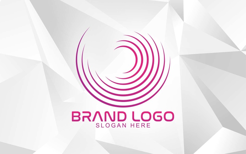 Création de logo de marque créative - Cercle