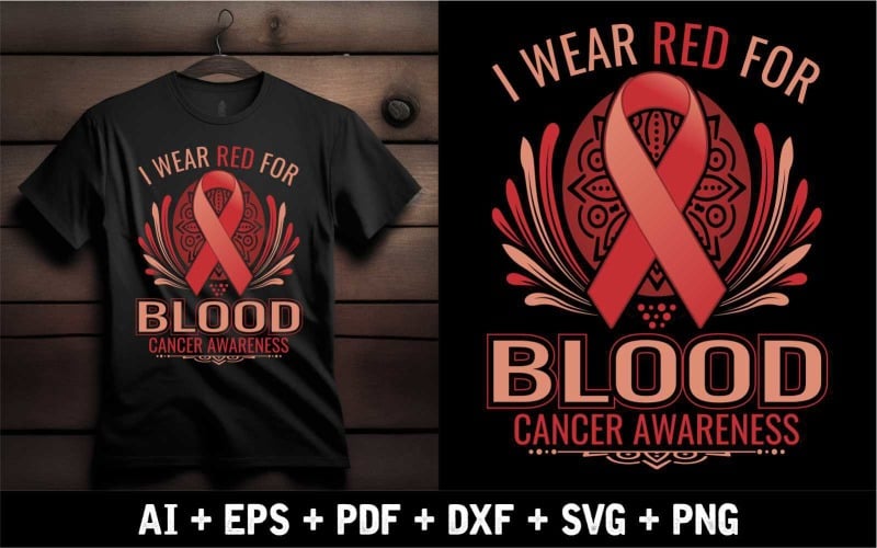 Noszę kolor czerwony, aby zwiększyć świadomość na temat raka krwi