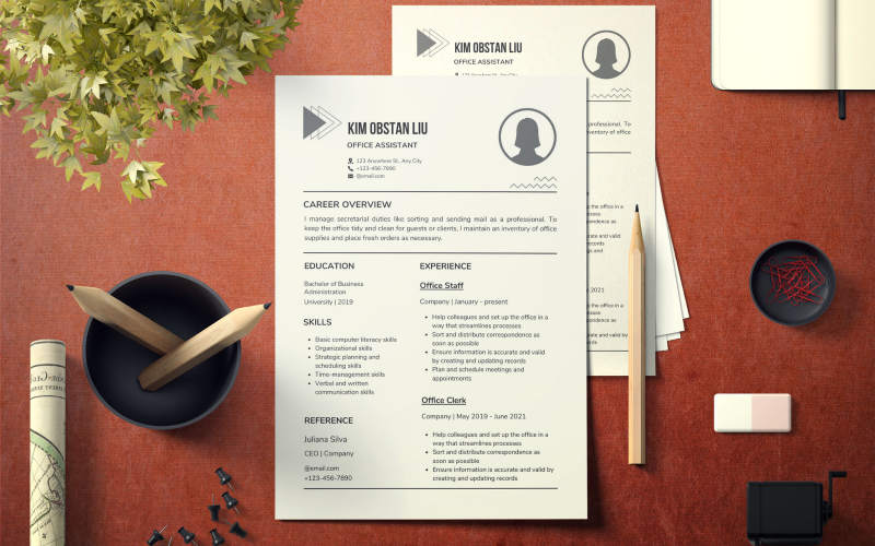 Curriculum vitae pulito e semplice
