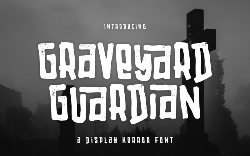 Graveyard Guardian – Betűtípus megjelenítése