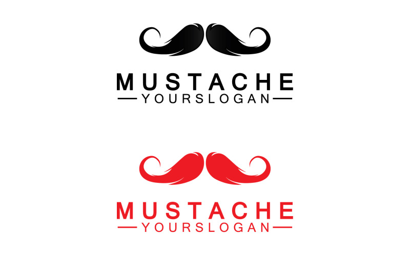 Mustacheicon logotyp vektor v4