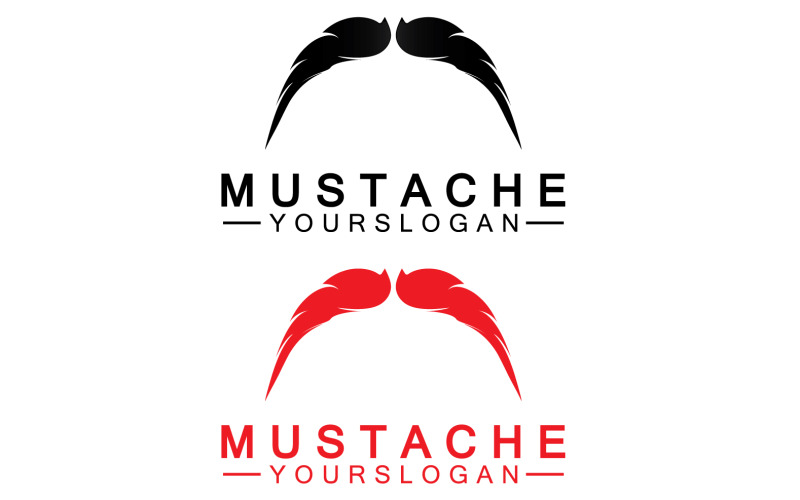Mustacheicon logotyp vektor v9
