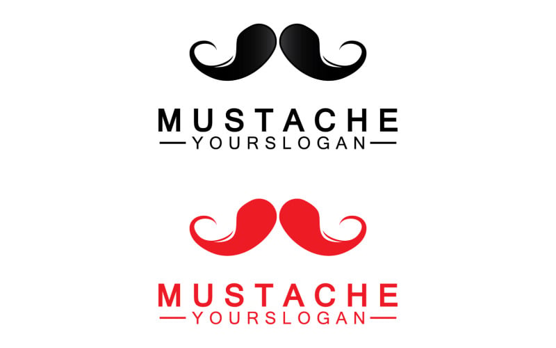 Вектор логотипа Mustacheicon v30