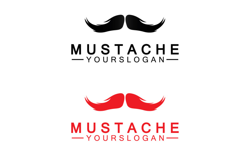 Вектор логотипа Mustacheicon v7