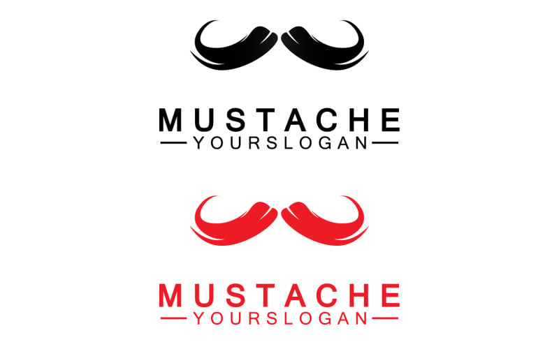 Векторний логотип Moustacheicon v12