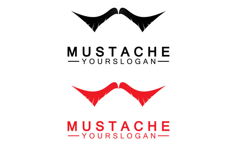 Векторний логотип Moustacheicon v14