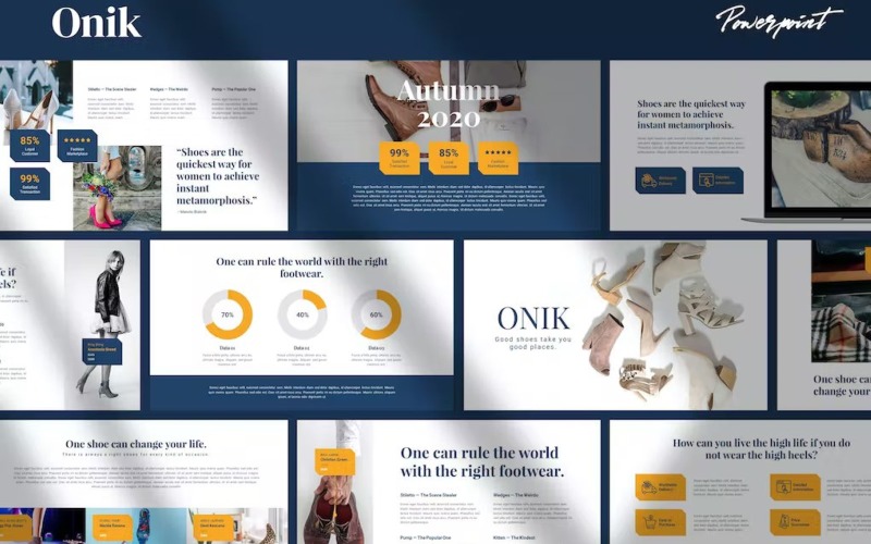 Onik - Multipurpose Business Powerpoint šablona