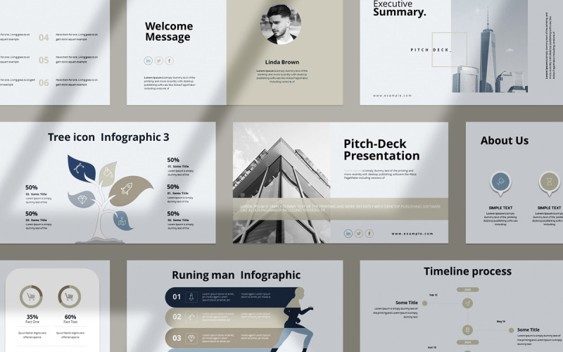 Деловая презентация PowerPoint,