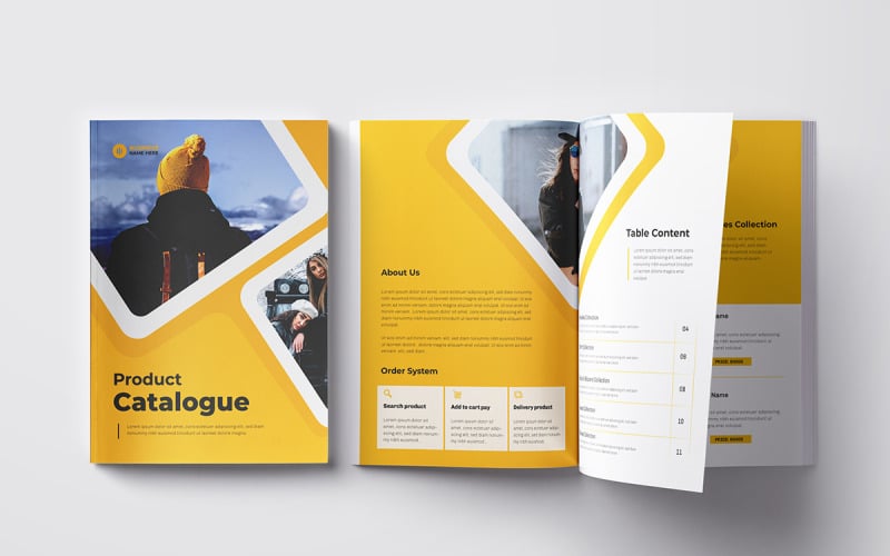 Catalogue de produits et conception de catalogue