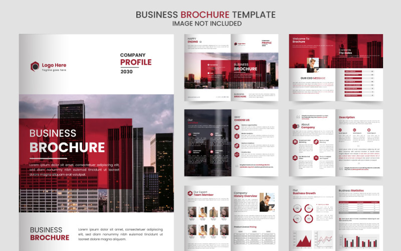 company profile brochure design Brochure creative design Multipurpose template with cover idea