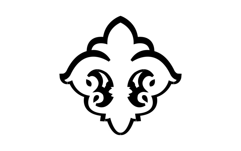 Spear icon symbol template logo v47