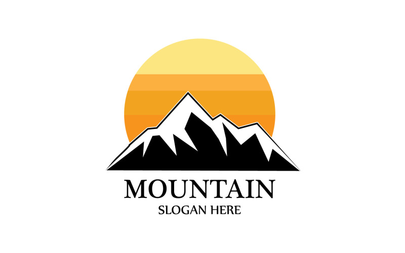 Modelo de vetor de logotipo de ícone de sol;ate v25