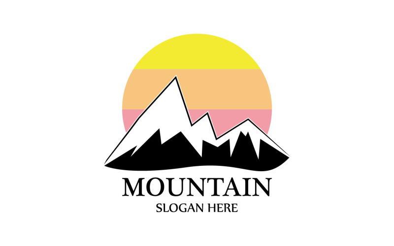 Sonnensymbol-Logo-Vektorvorlage v27