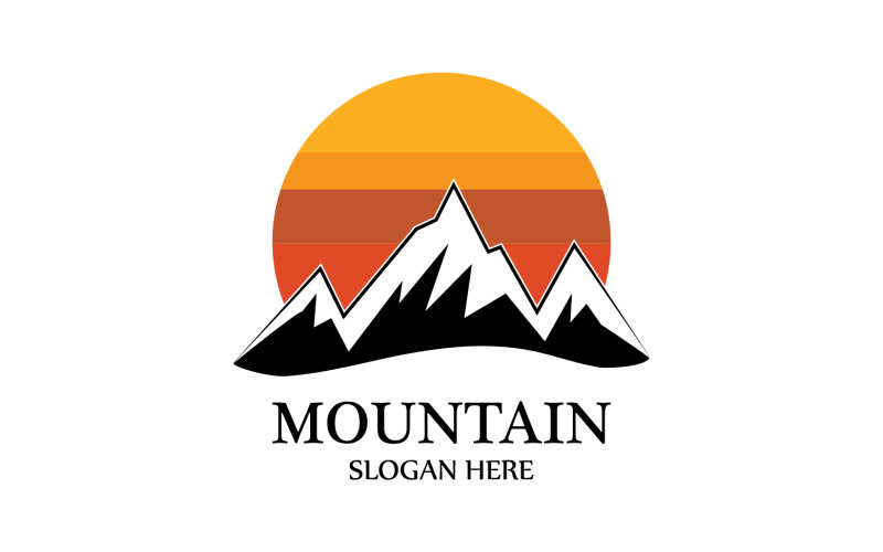 Zon pictogram logo vector sjabloon; at v11