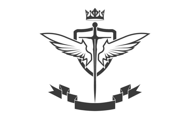 Icona del logo del re signore della spada e della corona v40