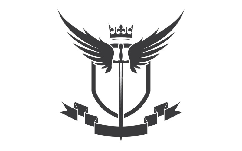 Icona del logo del re signore della spada e della corona v58