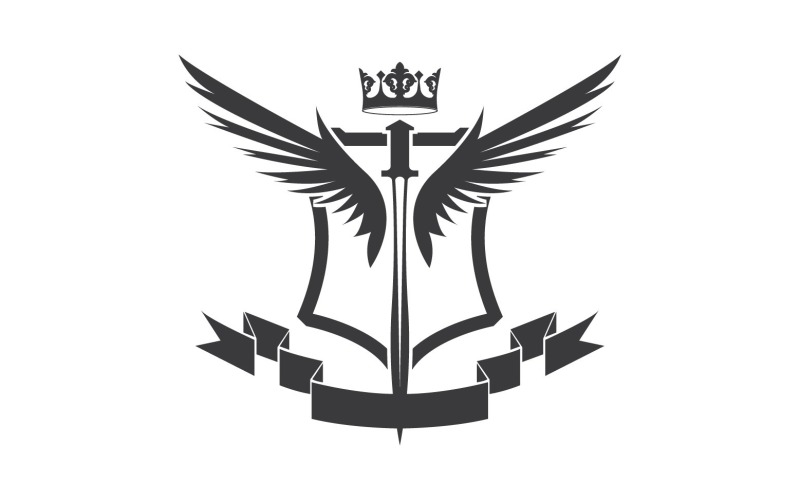 Icona del logo del re signore della spada e della corona v64