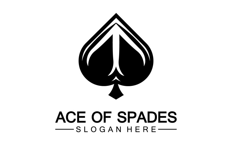 Ace 卡图标标志矢量模板 v38