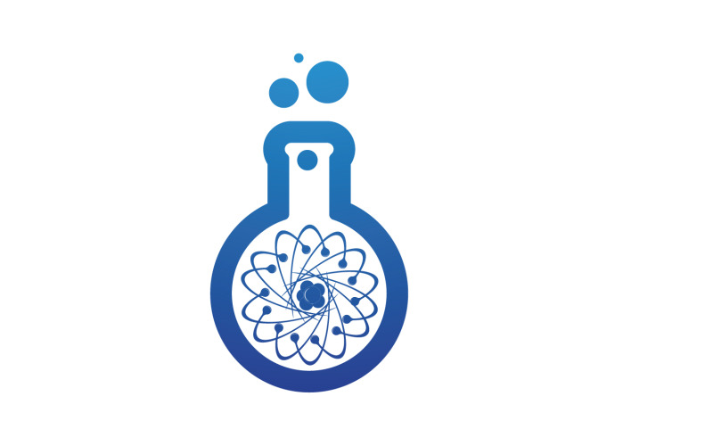 Labs bootle icône logo vecteur v8