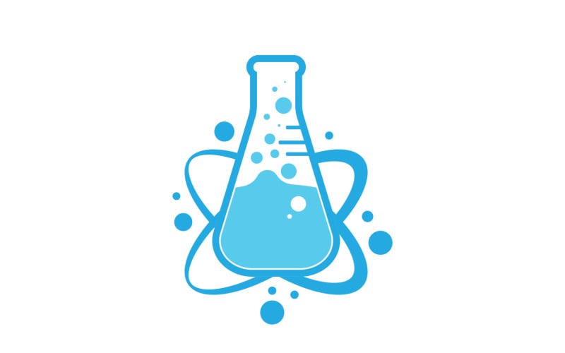 Labs bootle pictogram logo vector v15