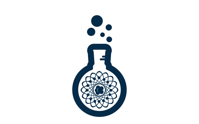 Labs bootle pictogram logo vector v21