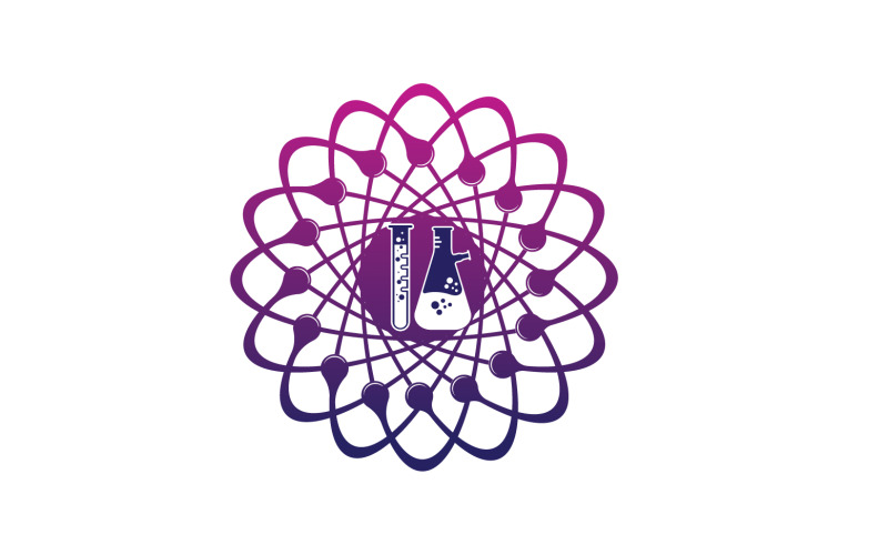 Labs bootle pictogram logo vector v3