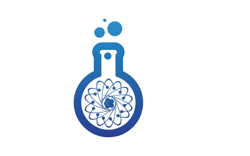 Labs bootle pictogram logo vector v8