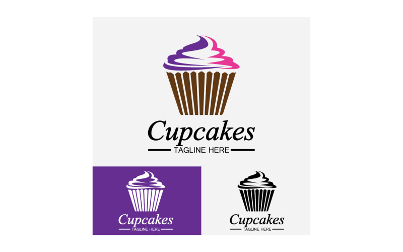 Free Cupcake Logo Designs - DIY Cupcake Logo Maker - Designmantic.com