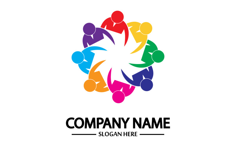 Logo della community di amici del gruppo team v2