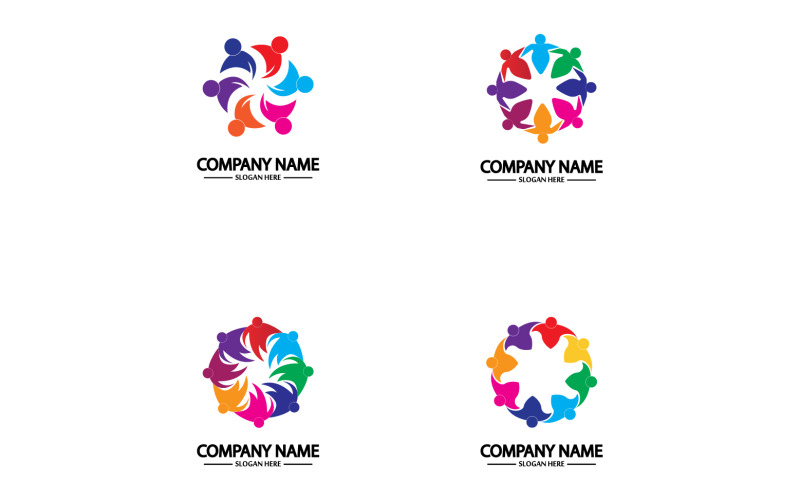 Logotipo da comunidade de amigos do grupo de equipe v37