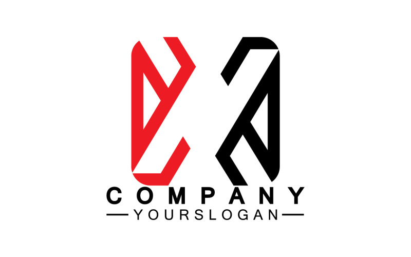 X Initial Name Logo Company Vector V23 - Templatemonster