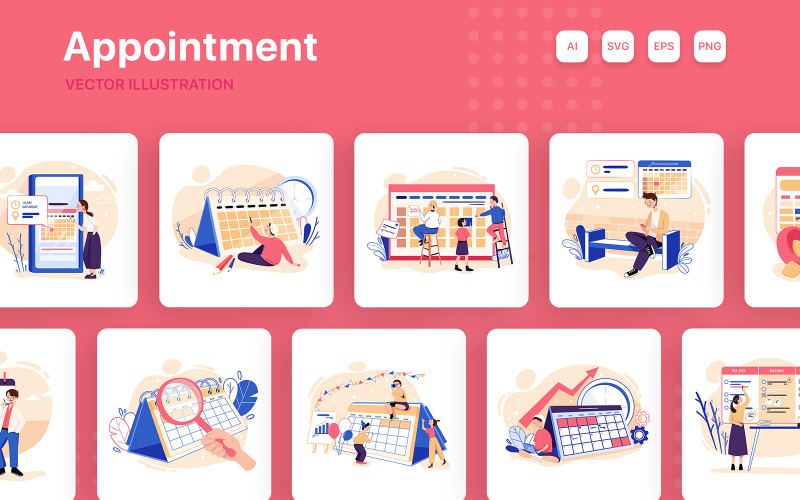 M256_ Afspraakschema Illustratiepakket