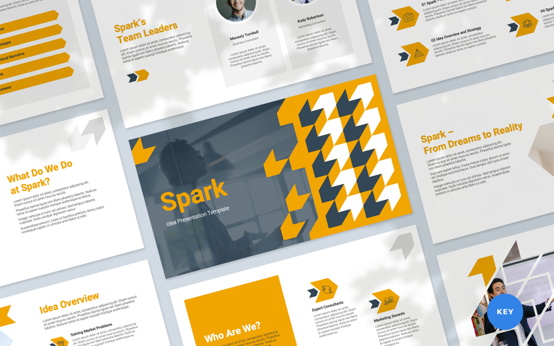 Spark — шаблон основного доклада для презентации идеи