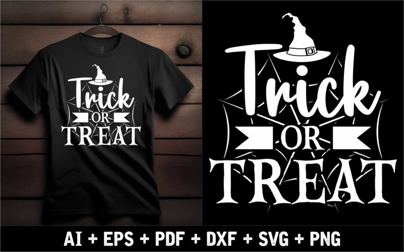 Trick Or Treat Halloween Design különleges Halloween eseményre