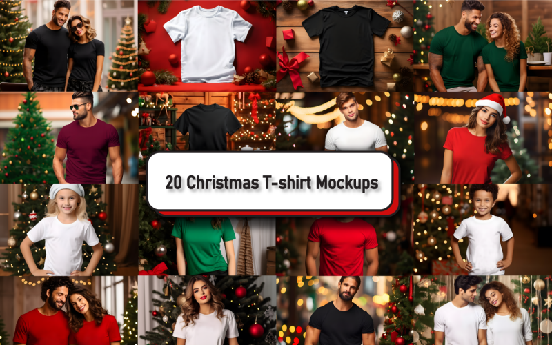 Rahat Noel Tişörtü Mockup Paketi