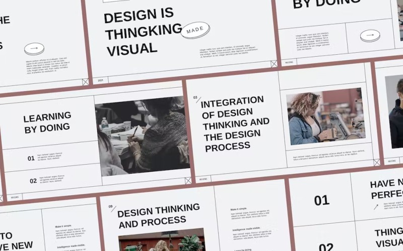 Reccent Modern Aesthetic Theme Google Slides