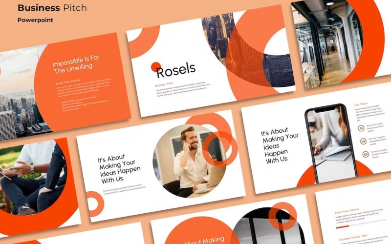 Rosels – Business Pitch Powerpoint