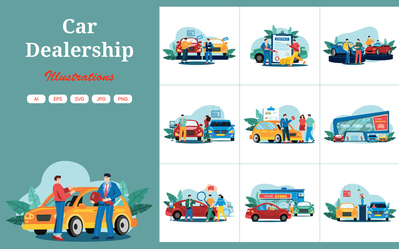 M550_ Illustratie van een autodealer_Deel 02