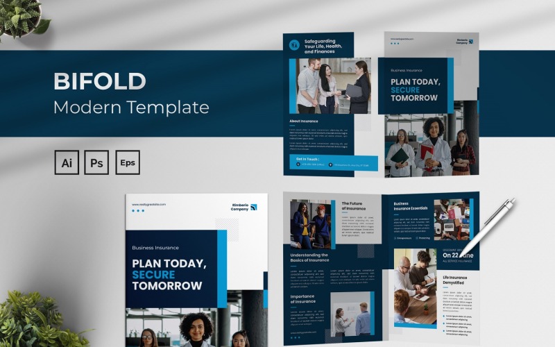 Business Insurance Bifold brosúra