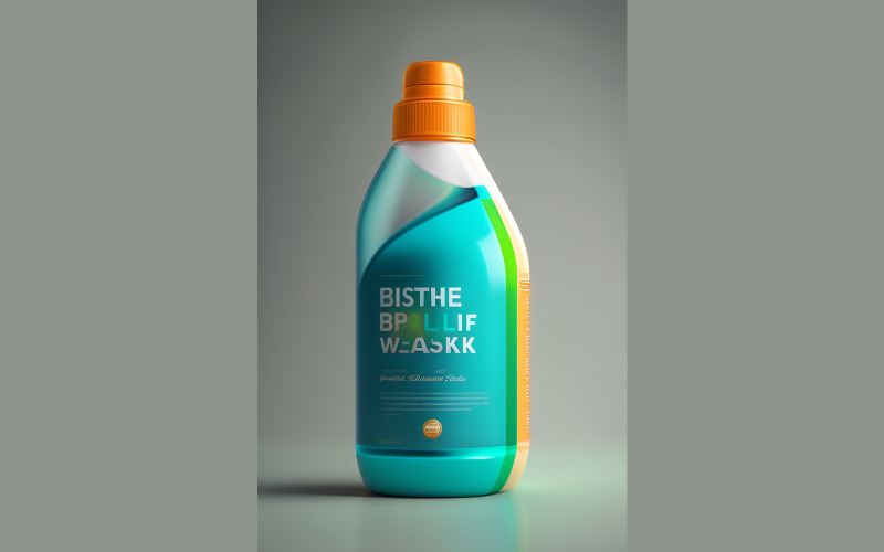 Bottle Wash Mockup Template